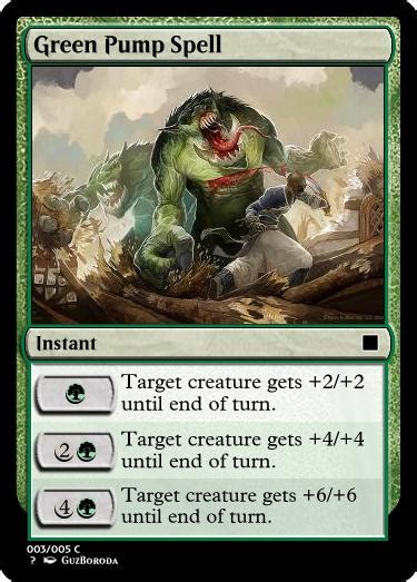 pump spells — MTG Forum .